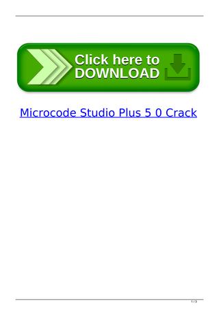 Microcode Studio Plus 5 Keygen